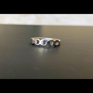 Earthbound Moon Phase Ring Size 7-8